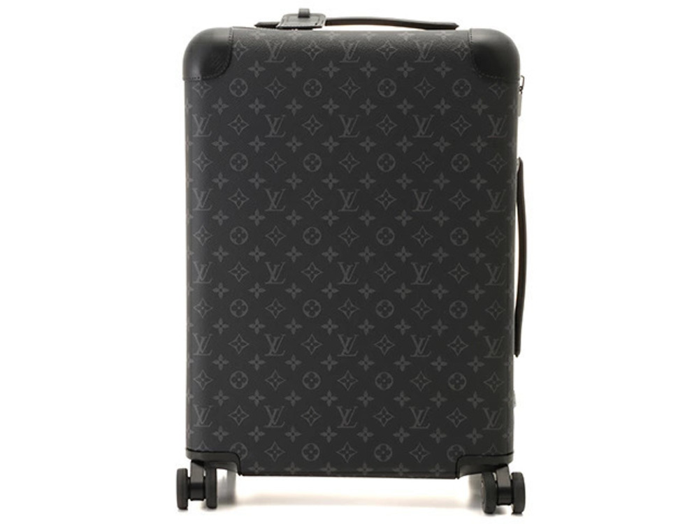 Louis Vuitton Horizon Monogram Eclipse Black Carry on Suitcase YN Tree Black